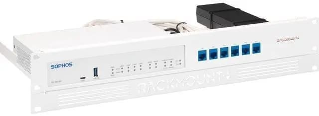 Network security appliance with multiple ports.
